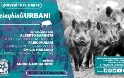 Cinghiali Urbani, in streaming Demoela su Good Morning Genova